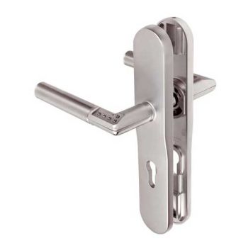 Tweede kans product: Codedeurkruk op langschild, PC55, linkswijzend